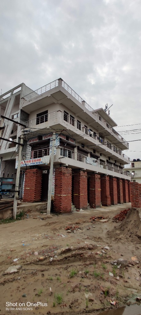 3-Storey Commercial Complex Elevated on Reinforced Brick Piers — Maharashtra